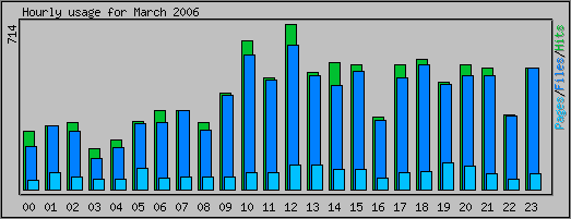 Hourly usage