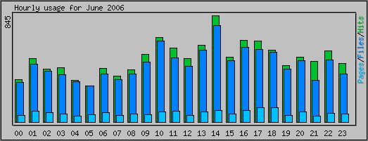 Hourly usage