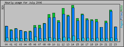 Hourly usage