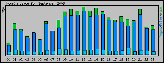 Hourly usage