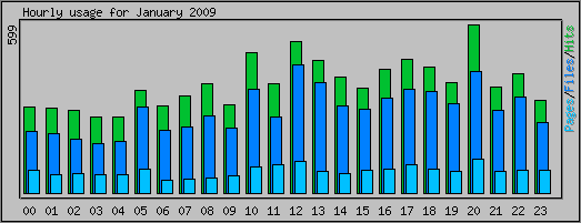 Hourly usage