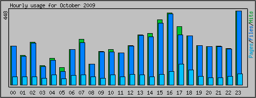 Hourly usage