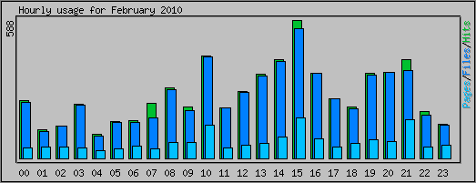 Hourly usage