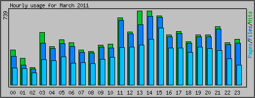 Hourly usage