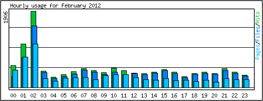 Hourly usage