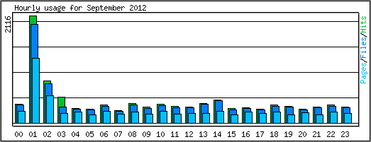 Hourly usage