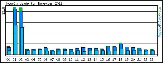 Hourly usage