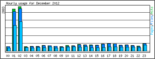 Hourly usage