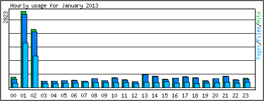 Hourly usage