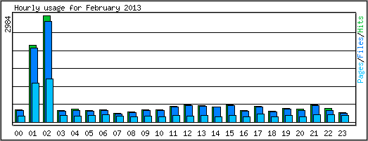 Hourly usage