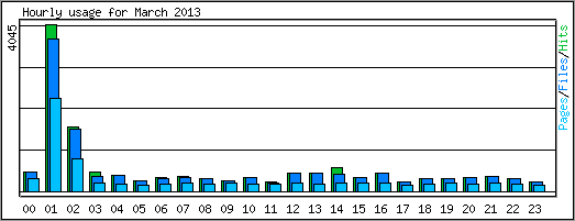 Hourly usage