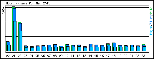 Hourly usage