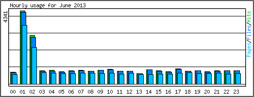 Hourly usage