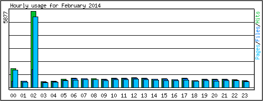 Hourly usage