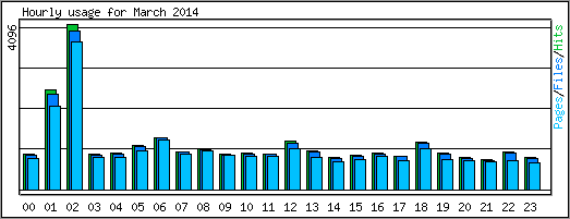 Hourly usage