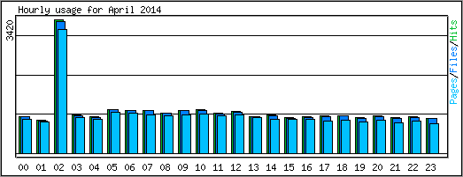 Hourly usage