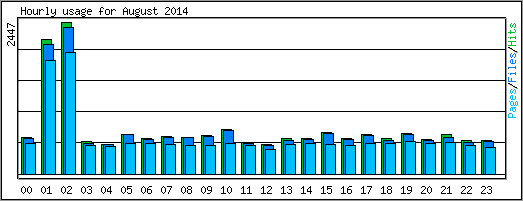 Hourly usage