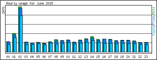 Hourly usage