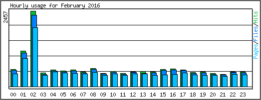 Hourly usage