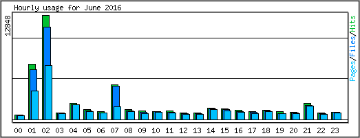 Hourly usage