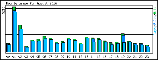 Hourly usage