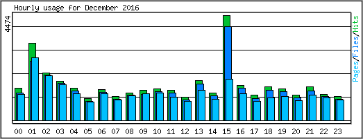 Hourly usage