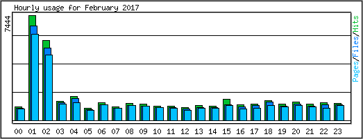 Hourly usage