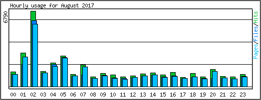 Hourly usage