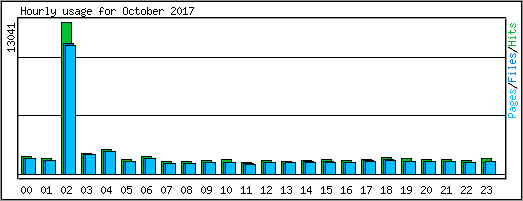 Hourly usage