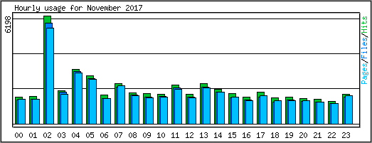 Hourly usage