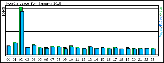 Hourly usage