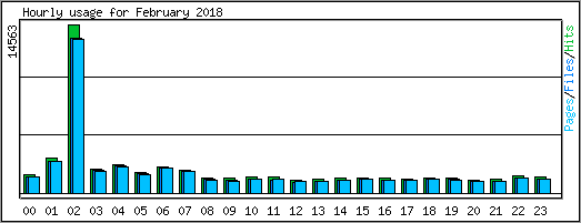 Hourly usage